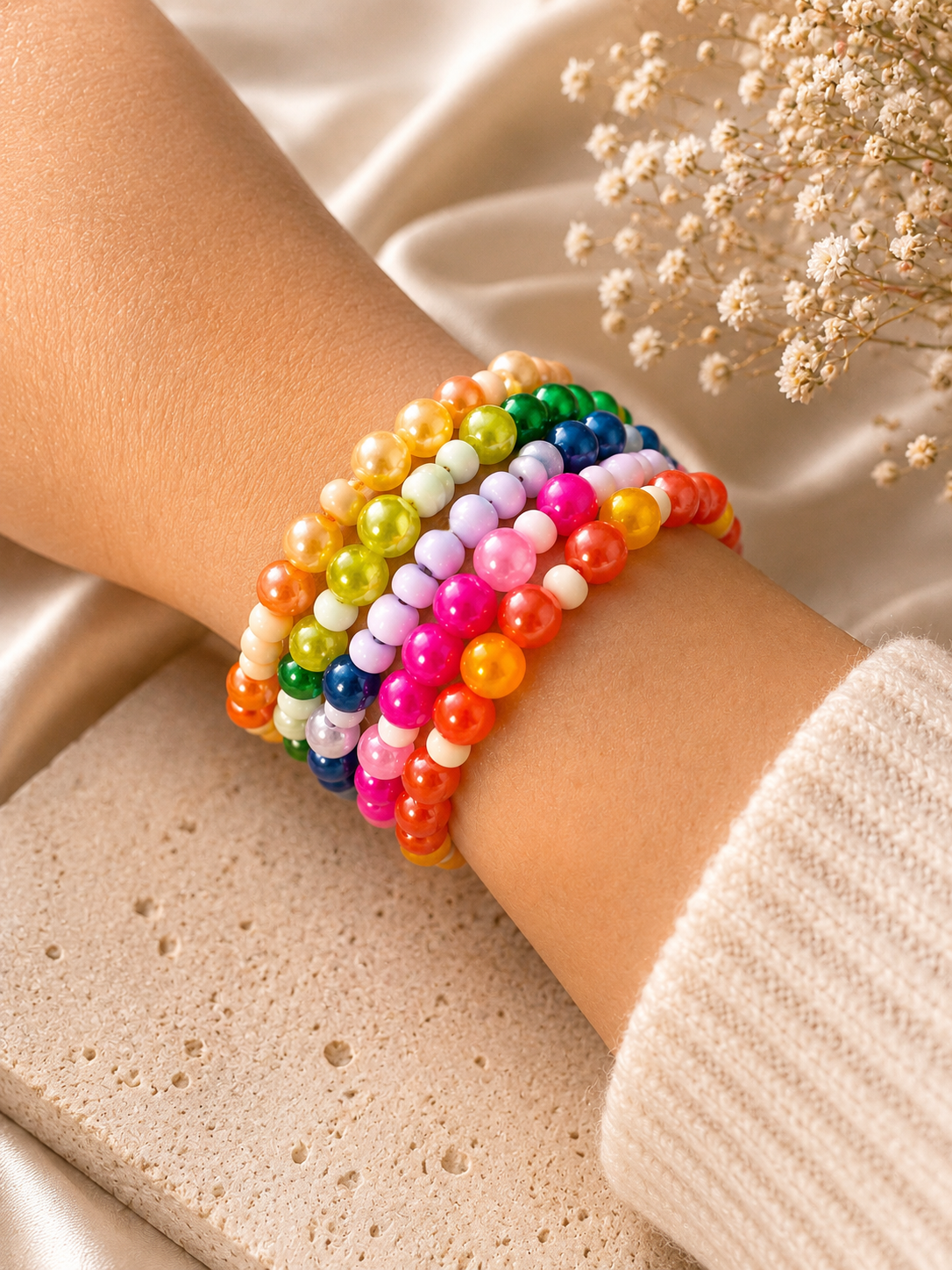 "I Am Strong" – Morse Code Bracelet